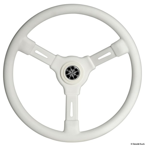 Volante bianco 3 razze 355 mm - 45.158.06